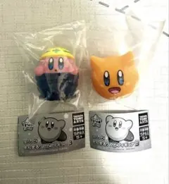 星のカービィ まんまるソフビフィギュア3 カービィ(大砲)　スカーフィ