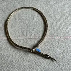 希少 Whiting＆Davis ヴィンテージスネークベルト メッシュ シルバー