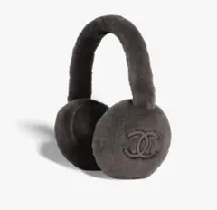 CHANEL グレー イヤーマフ