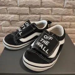 Vans OFF THE WALL ベビーシューズ ブラック/ホワイト