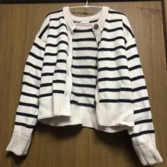 【美品】GU ニットカーディガン