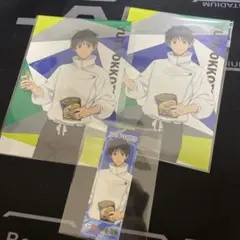 呪術廻戦 乙骨憂太 セイムス コラボ 特典 ポストカード ステッカー　3点セット