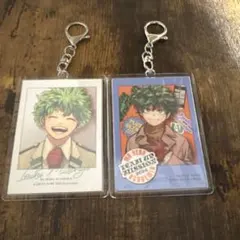 僕のヒーローアカデミア　最強ジャンプ　ステッカー　緑谷出久　アクリルキーホルダー