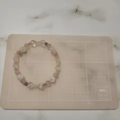 天然石ビーズブレスレット