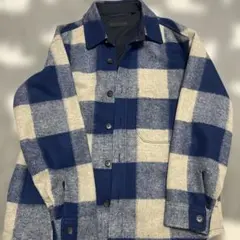 UNIQLO ウールチェックシャツジャケット