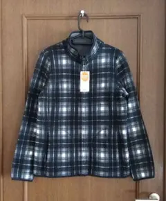 UNIQLO リバーシブルフリースジャケット L 04 Grayレディース