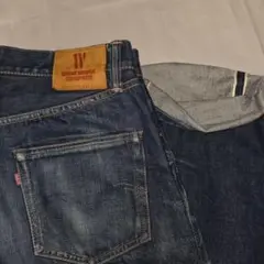 WAREHOUSE COMPANY 1001ストレートデニム赤耳W31 L34