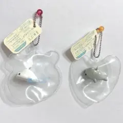 サンエックス まめゴマ バルーンフィギュア ストラップ 平成レトロ