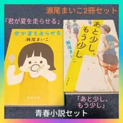 【青春小説セット】瀬尾まいこ2冊セット「君が夏を走らせる」「あと少し、もう少し」