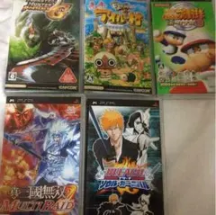 PSPソフトセット、バラ売り可