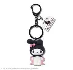 BLACKPINK × My Melody キーホルダー　 3Dラバーキーリング