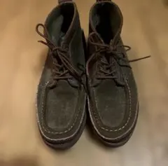 RUSSELL MOCCASINラッセルモカシン　ブーツ　US7 グリーンのサムネイル
