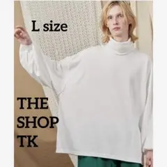 新品タグ付き❤️ THE SHOP TK 天竺シリーズ プルオーバー ハイネック