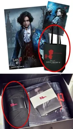 Lies of P 日本限定イベント トートバック Tシャツ ライズオブP