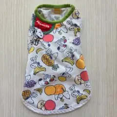 ペットパラダイス スヌーピー 犬用タンクトップ フルーツ柄 DSS