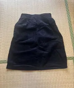 コーデュロイ　スカート　アースミュージックエコロジー M 膝丈