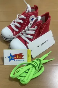 [新品]CONVERSE First Star キッズシューズ レッド