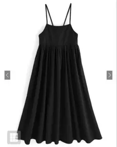 GRL グレイル バックリボンフレアキャミワンピース