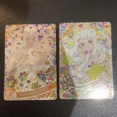 アイプリカード　フラワーマーチプリンセスバズリウム　つむぎサイン入り 2枚セット