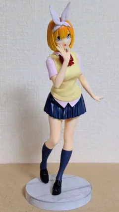 近日処分品 五等分の花嫁 中野四葉 フィギュア リペイント 女子高生 制服