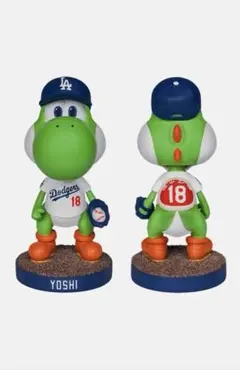 山本由伸 × ヨッシー ドジャース ボブルヘッド MLB公式コラボ 3月31日
