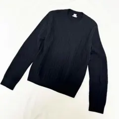 美品　エルメス　長袖ニット　黒 Hロゴ イタリア製 シルク紺 涼しい Vネック 楽天市場】ニット エルメス（ニット・セーター｜トップス）：メンズ