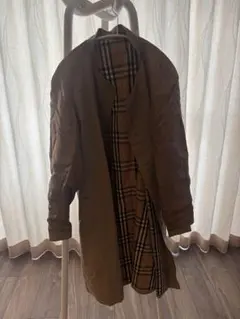 Burberry's トレンチコート チェック柄　リメイク