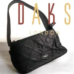 DAKS ダックス キルティング ワンショルダー Y2K ダークブラウン