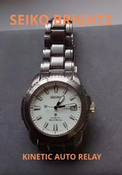美品/稼働】SEIKO KINETIC AUTO RELAY 5J21-0A10 - メルカリ