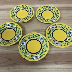 永楽善五郎菓子皿5枚組　仁清　乾山　魯山人 永楽善五郎菓子皿5枚組 仁清 乾山 魯山人