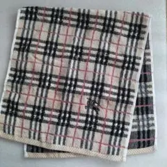 バーバリー　フェイスタオル　日用品　レア　希少