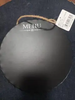 新品　びんのふた　看板　メニュー　メタルブラック　インテリア雑貨