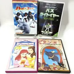 ディズニー【未使用】　プリンセス　4セット※(DVD )のみ❗ 2026年最新】DVD ディズニー プリンセスの人気アイテム - メルカリ