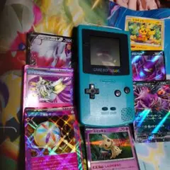 ジャンク。ニンテンドーゲームボーイカラー本体ターコイズカラー