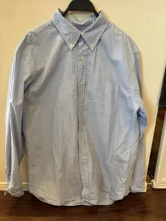 UNIQLO ボタンダウンシャツ XL 水色
