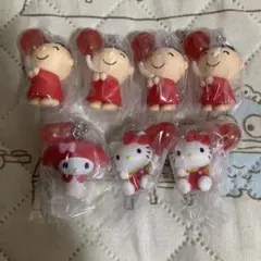 サンリオキャラクターズ カラーコレクションチャーム red