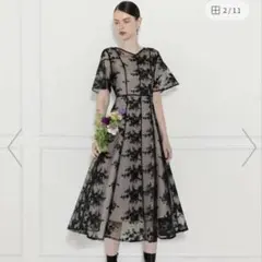 LEJA 2WAY総花柄刺繍レースドレスのサムネイル