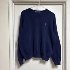90s Polo Ralph Lauren cotton knit 綿100%