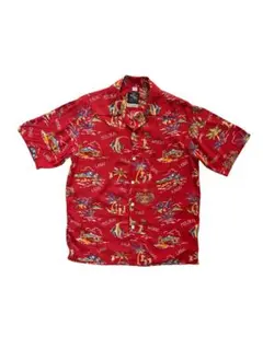 KONA BAY HAWAII×BEAUTY&YOUTH アロハシャツ レッドのサムネイル