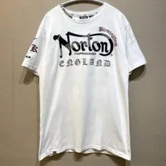 Norton 刺繍　半袖　Tシャツ　Lサイズ