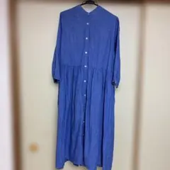 美品◇ジャーナルスタンダードレサージュ リネン シャツワンピース