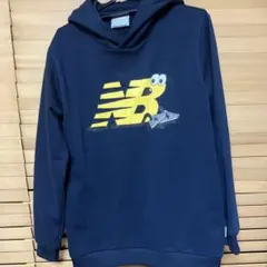 【12/15までお値下げ！！】new balance ネイビー パーカー 140