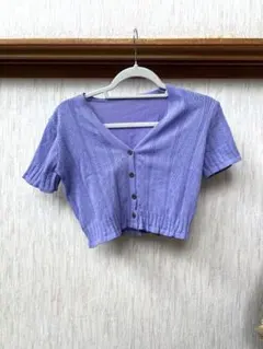 半袖　ショート丈 カーディガン