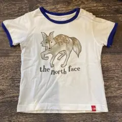 ノースフェイス　オオカミTシャツ　90
