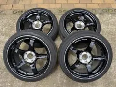 ADVAN Racing TC-4 SE 17インチ タイヤ付き4本セット