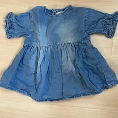 Zara ベビー 9/12ヶ月 デニム生地　トップス