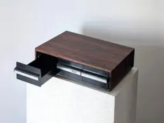 カセットテープ用キャビネット 80sビンテージ 引き出し収納 ミッドセンチュリーのサムネイル