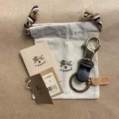 キーホルダー　キーケース　キーリング　ブラック