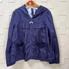 any FAM フリル付きジャケット 140 ネイビー