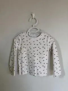 ZARA リボン柄　リブロンT92